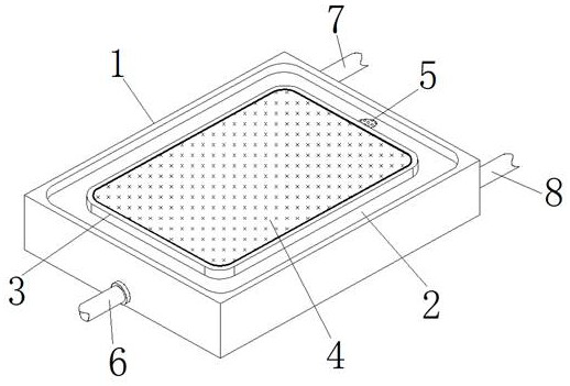 A heat recovery device for domestic shower waste water