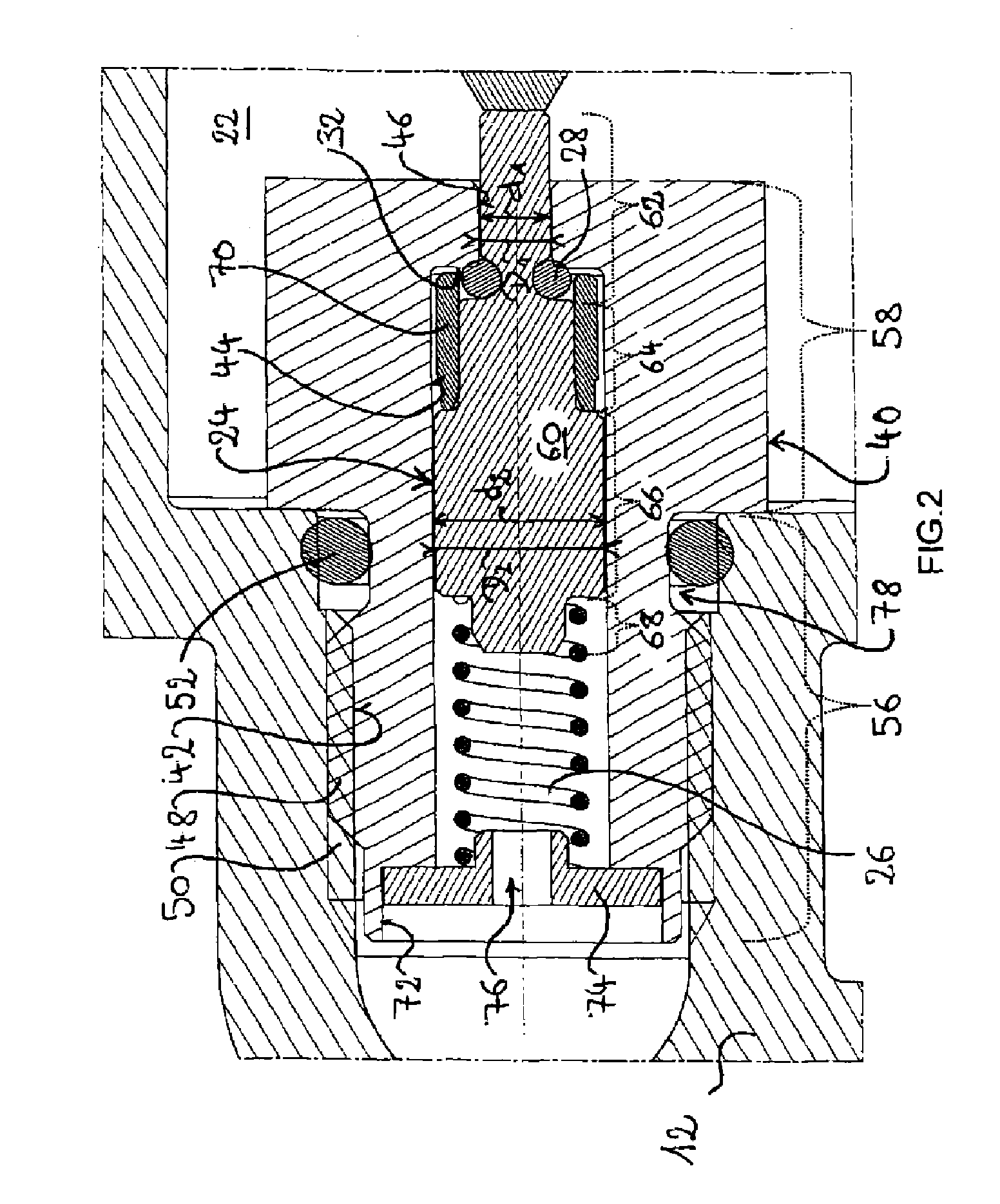 Pressure reducer for a device for enriching a liquid with carbon dioxide