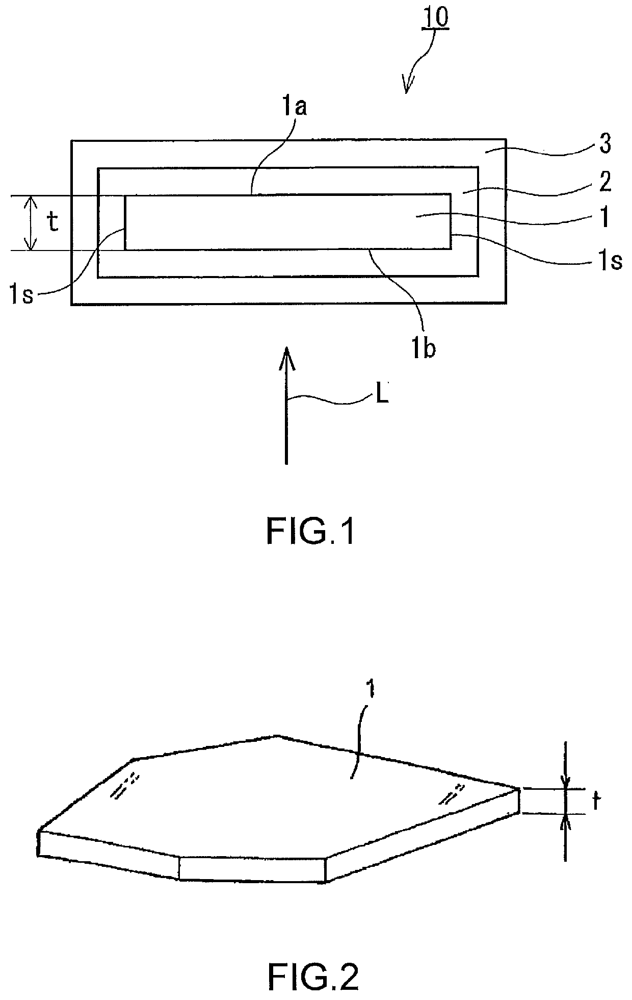 Glitter pigment having electromagnetic wave transmission properties, composition including the pigment, and painted product including the pigment