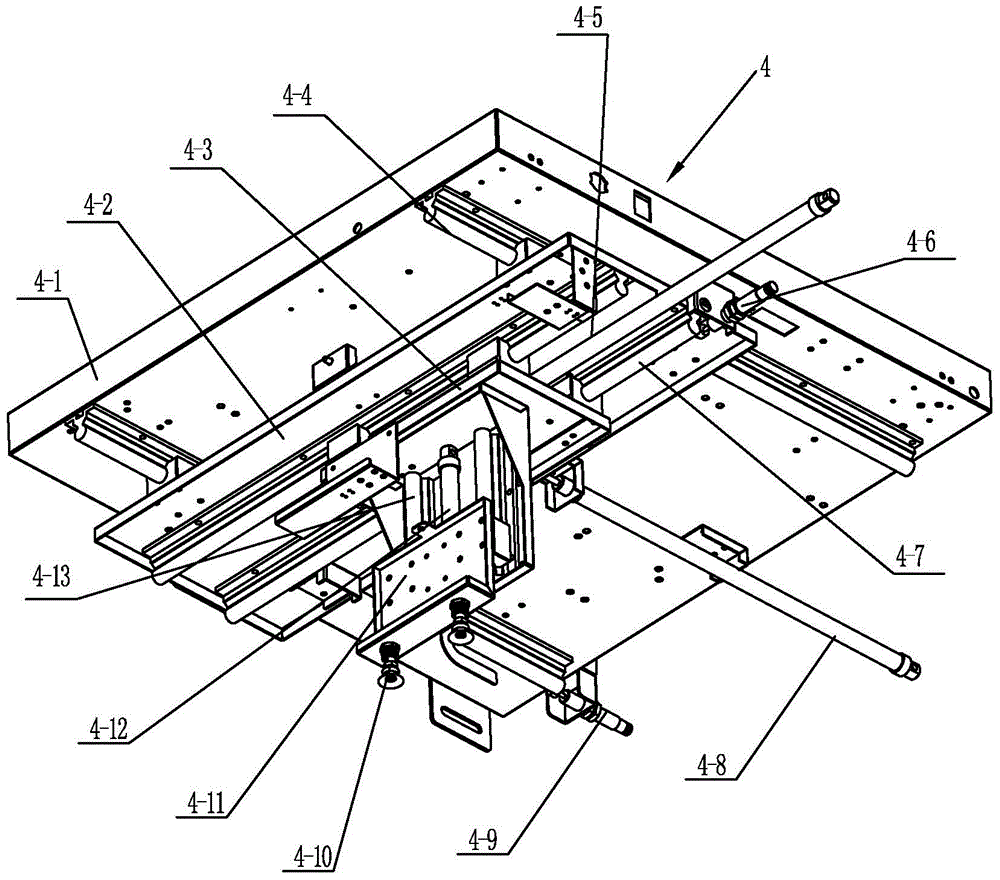 Automatic crimping device and press-fitting method for fusion-matching integrated tray of optical fiber distribution frame