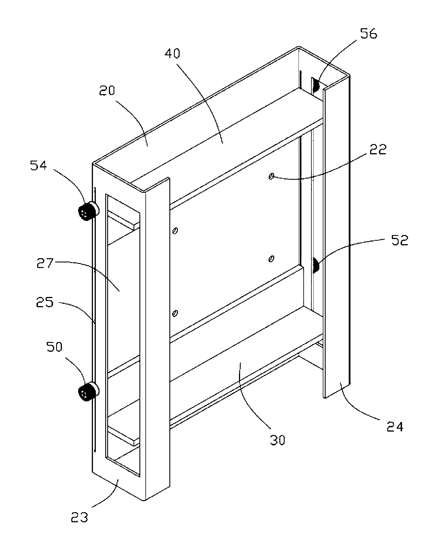 Bracket, and display and computer system having same