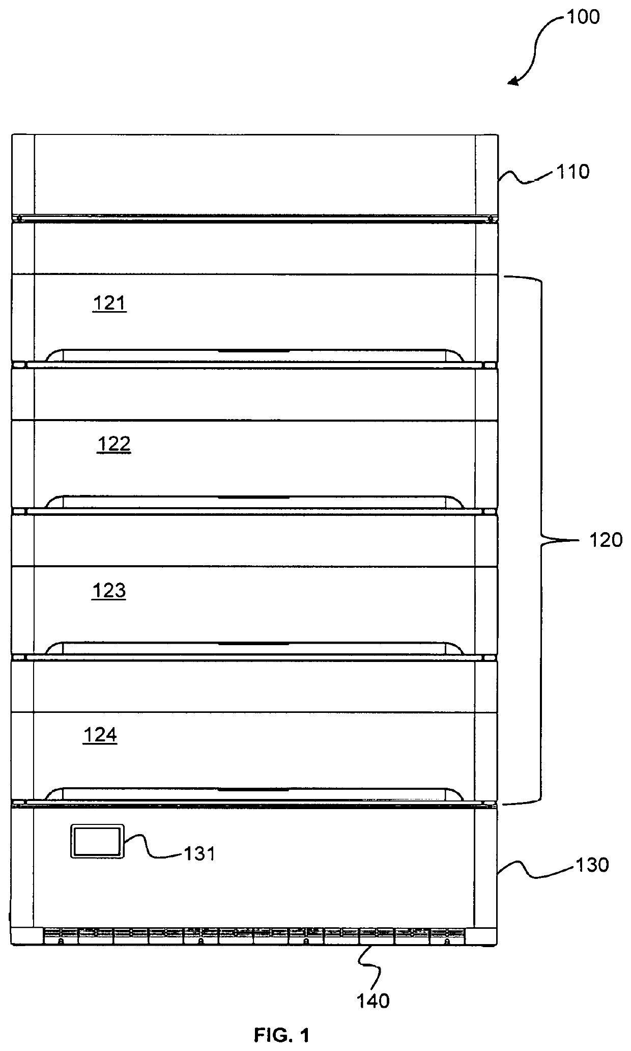 Smart cabinet for home gardening