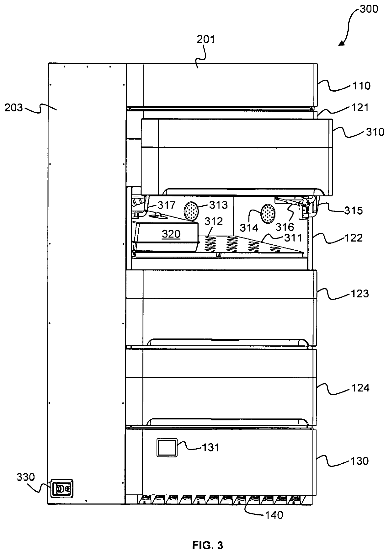 Smart cabinet for home gardening