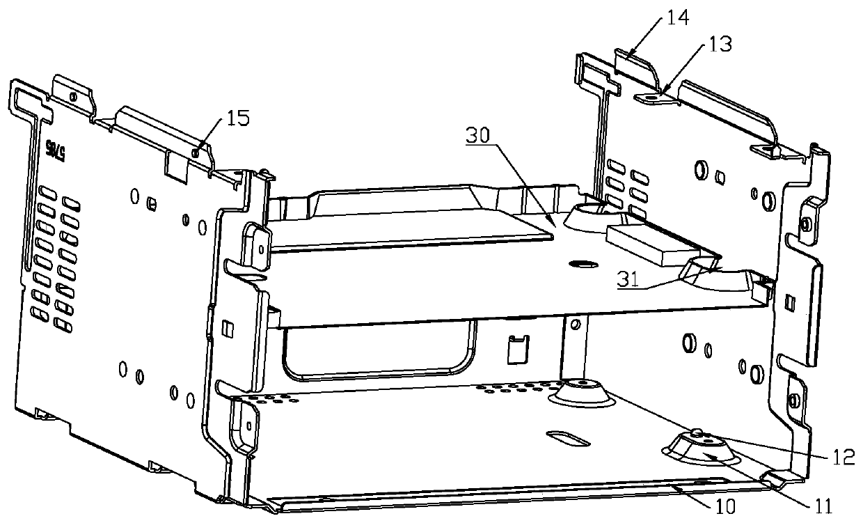 A car audio navigation host and its automatic assembly method