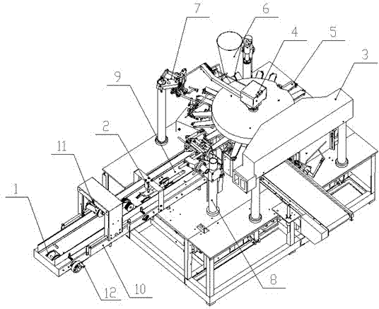 Side suction nozzle packaging machine