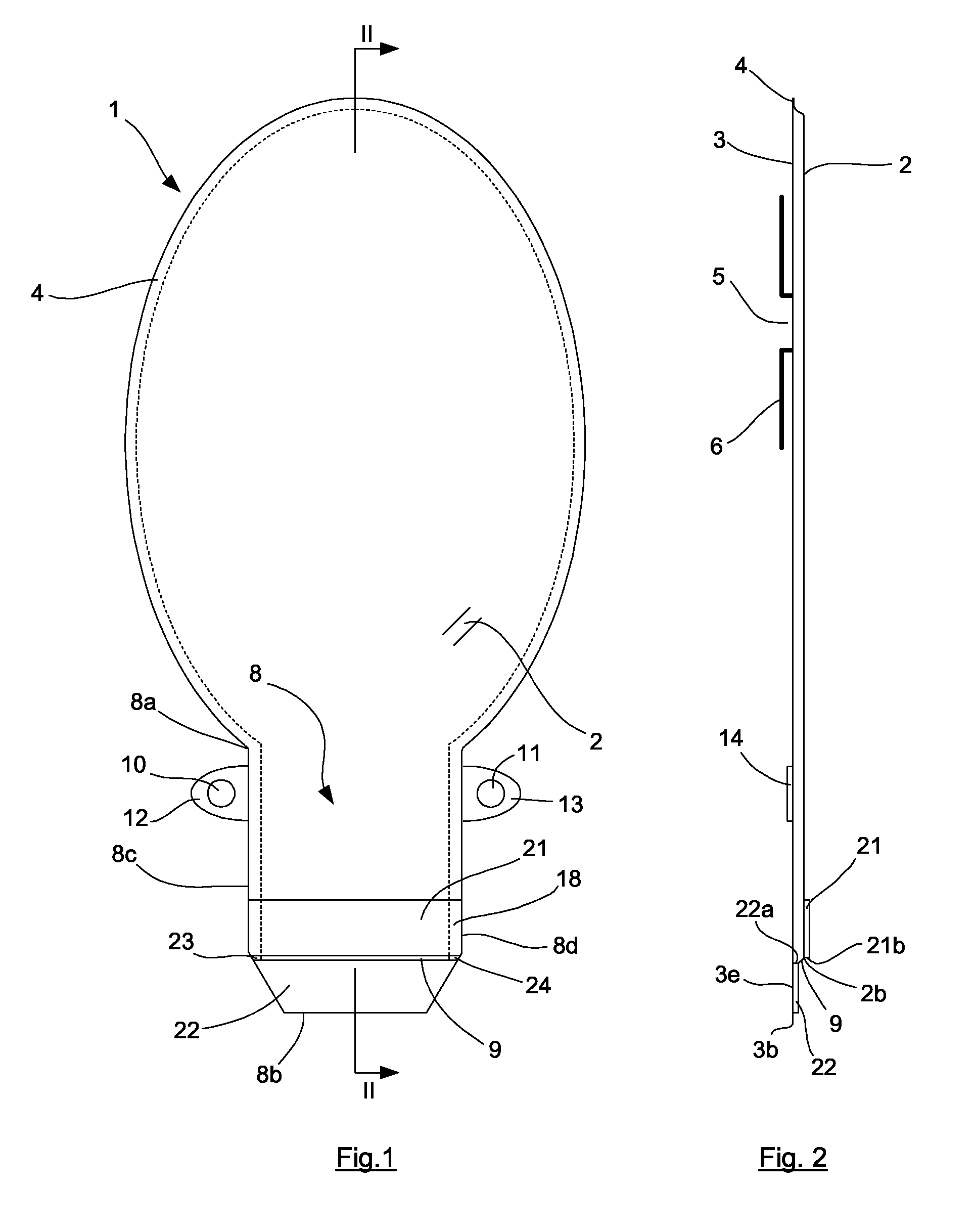 Collecting Bag Having Improved Closure and Method of Manufacturing Such a Collecting Bag