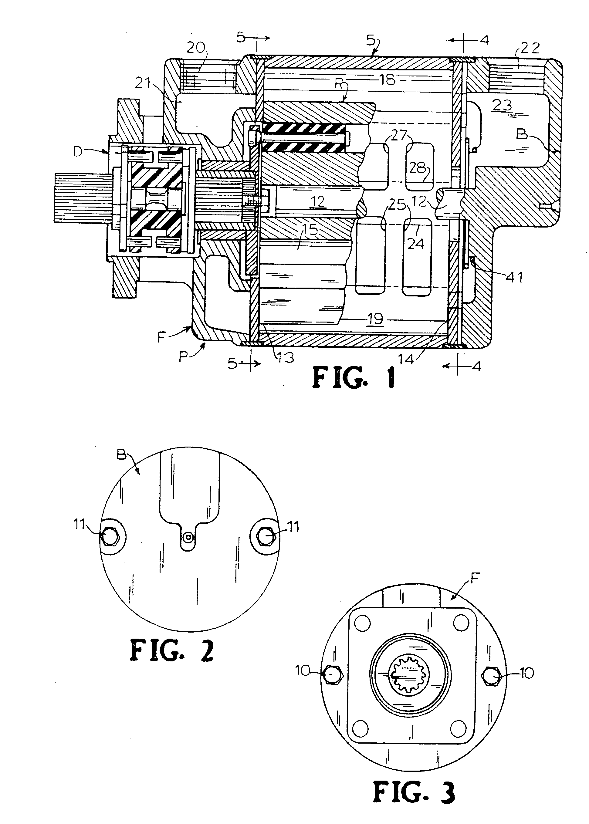 Rotary vane pump with vane wear access port and method