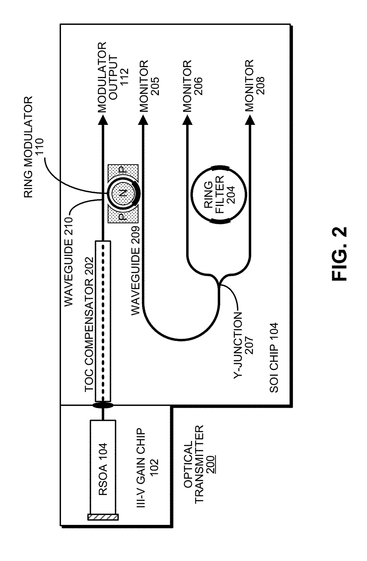 Wavelength-tunable III-V/Si hybrid optical transmitter