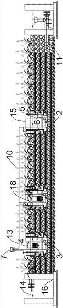 Method for discharging silt in muddy water environment and silt discharging purification device