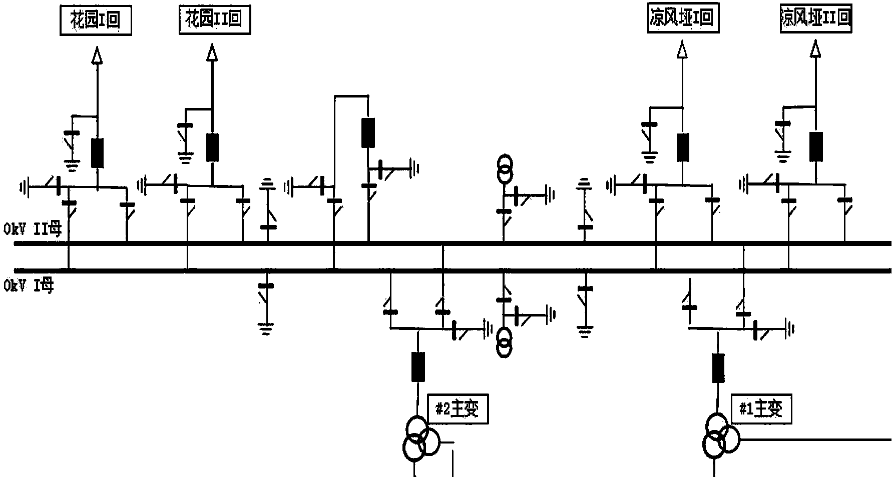 Method for achieving transformer substation topology network telecommand data identification