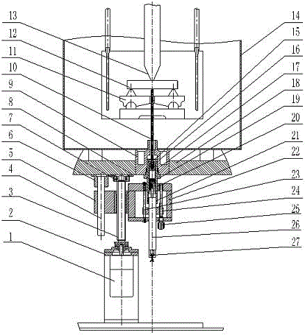 A dynamic closed automatic deformation test system of a high temperature tester