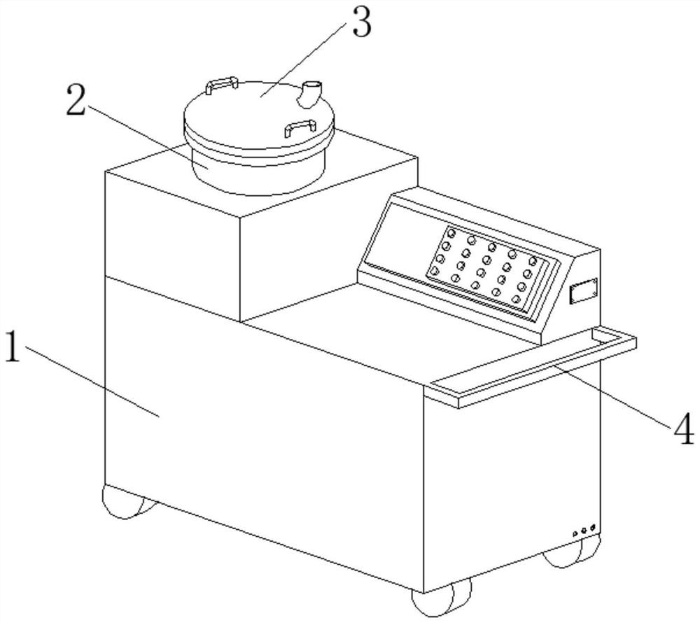 Mixing device for automatic powder batching system