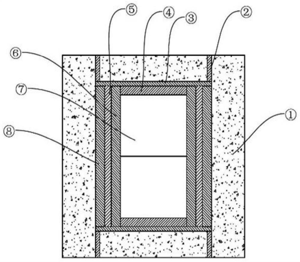 High-temperature and high-pressure synthesis device and method for diamond hard alloy compact