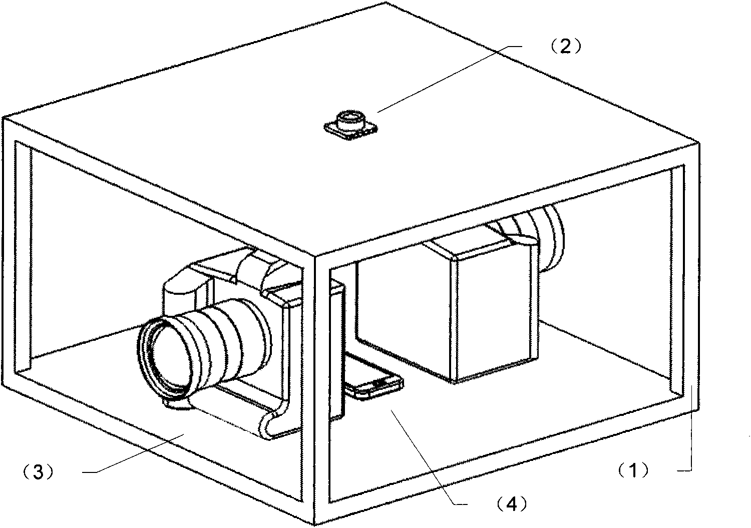 Underwater light field sampling and simulating method