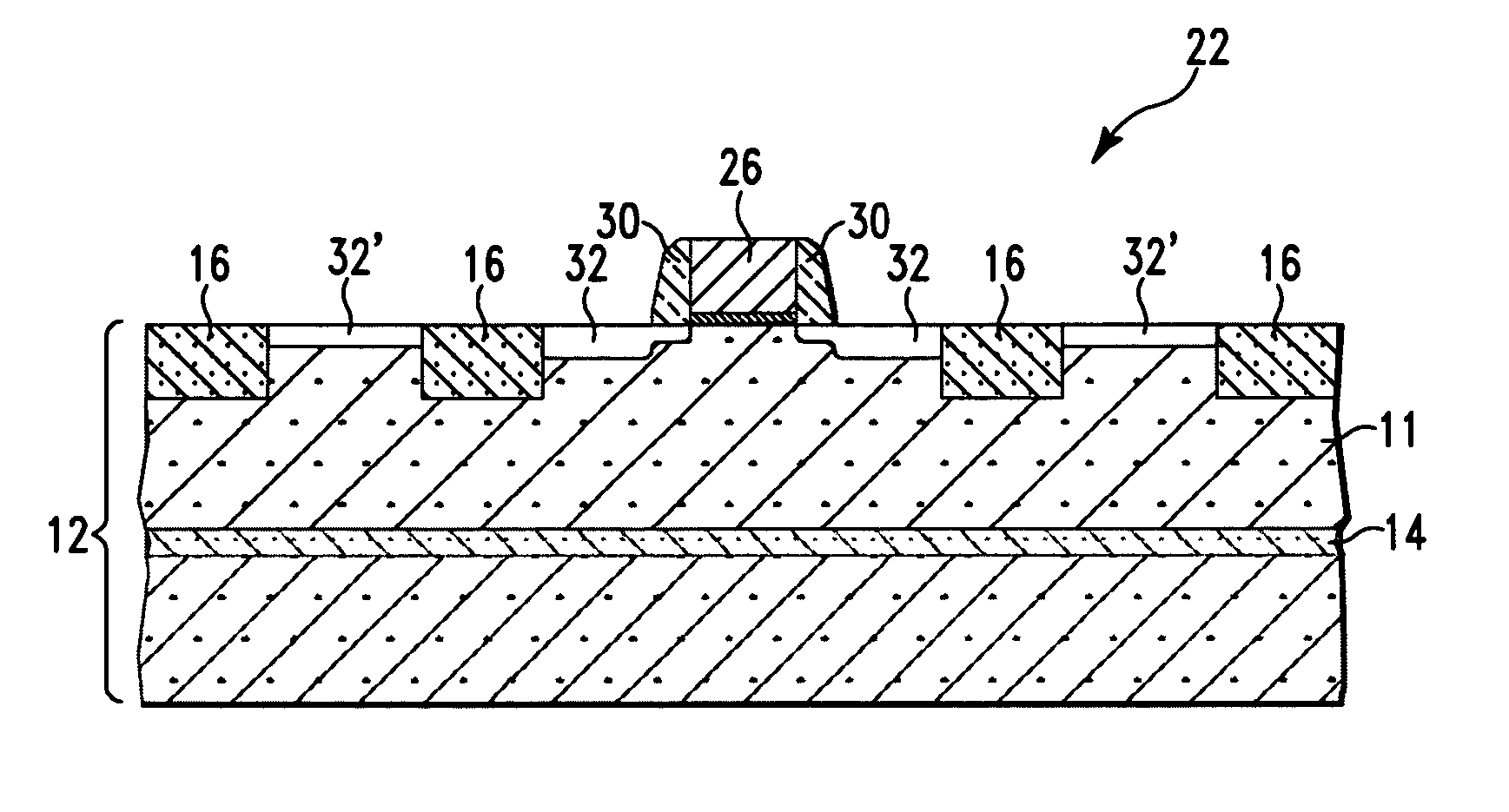 Mos varactor using isolation well