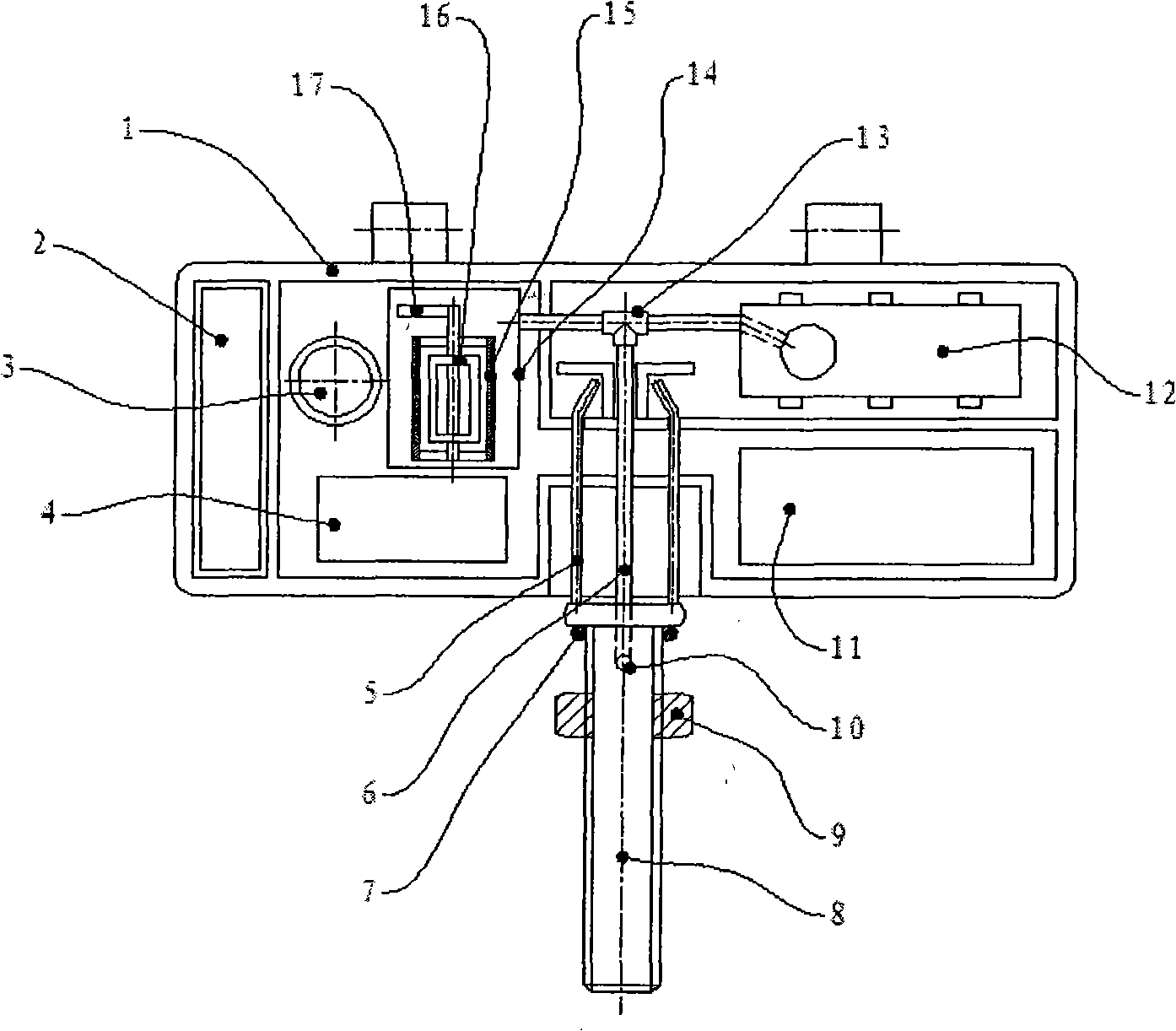 Passive automobile tyre early warning system