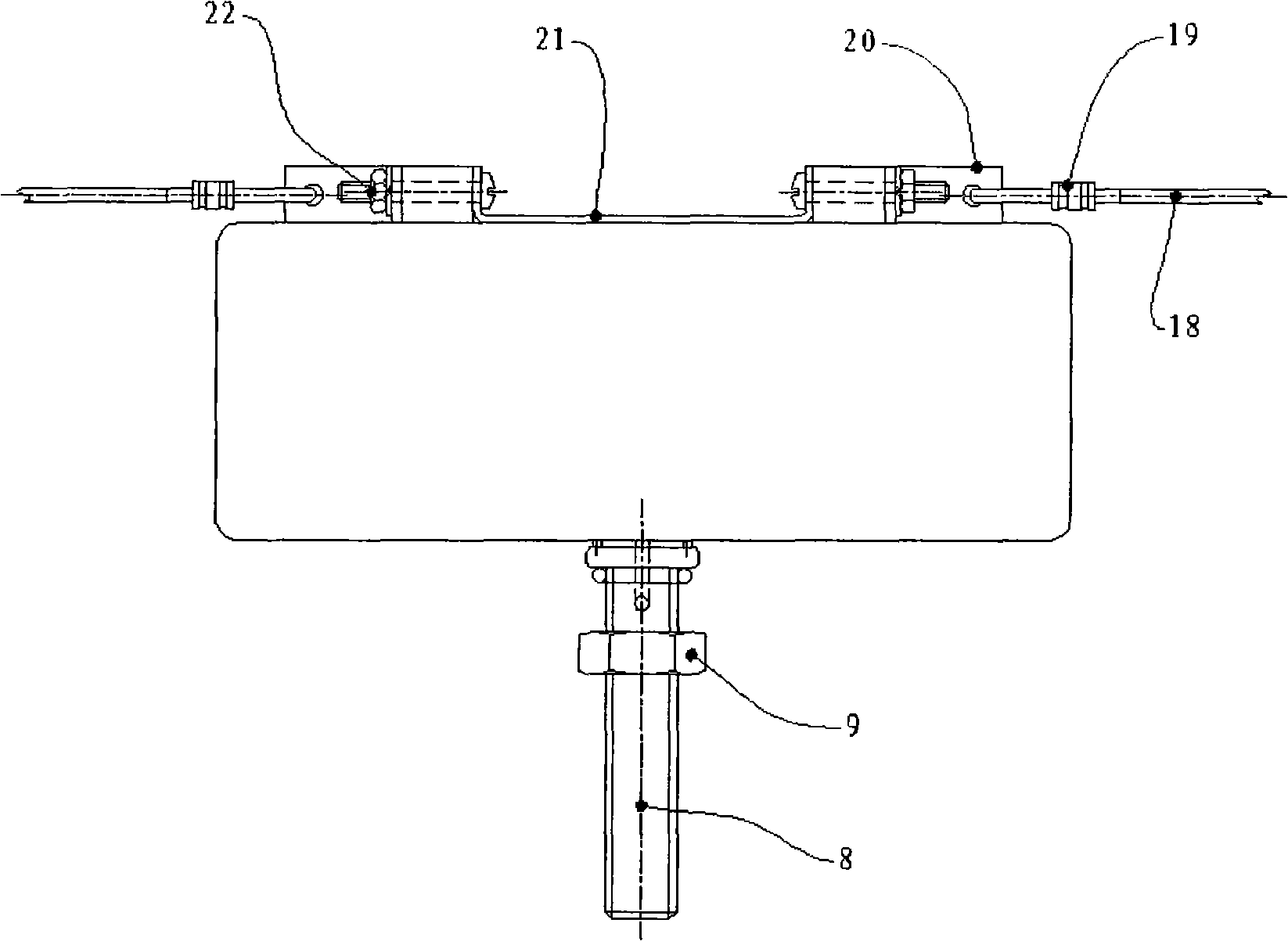 Passive automobile tyre early warning system