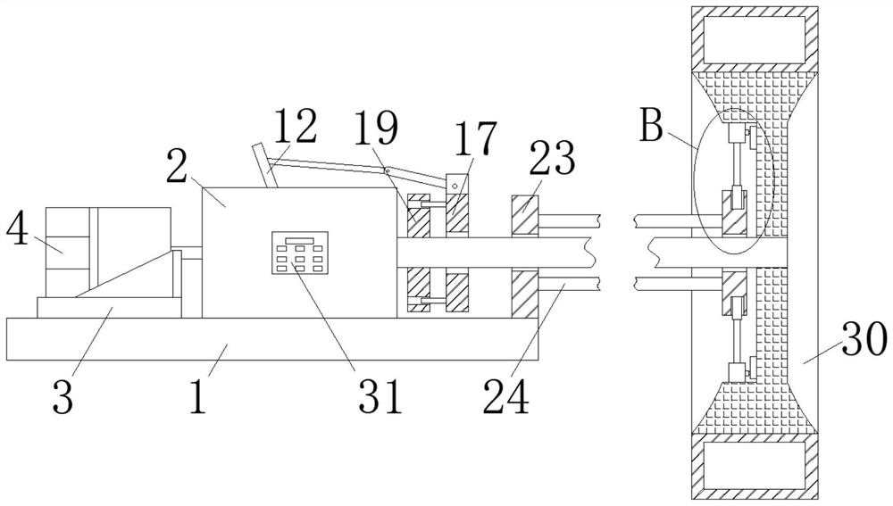 Brake device for electric automobile