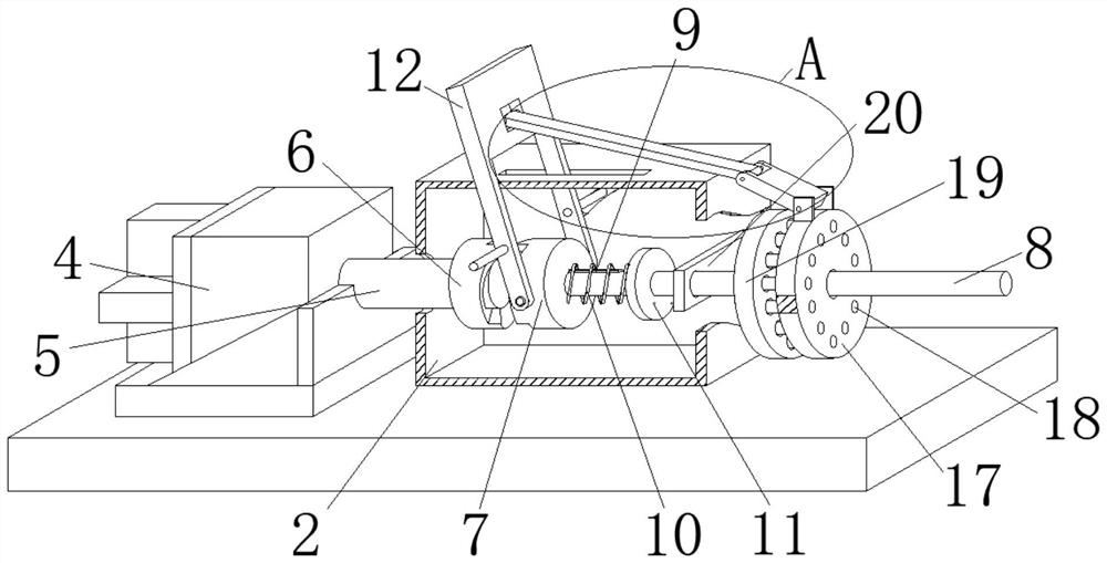 Brake device for electric automobile