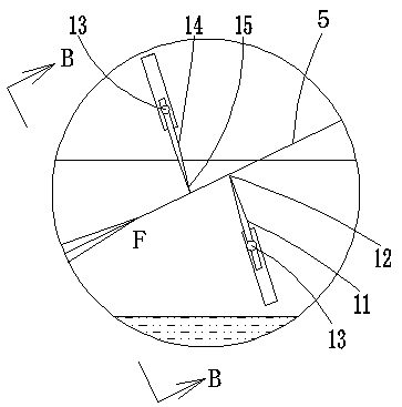 Adhesive immersed waterproof roll laying device