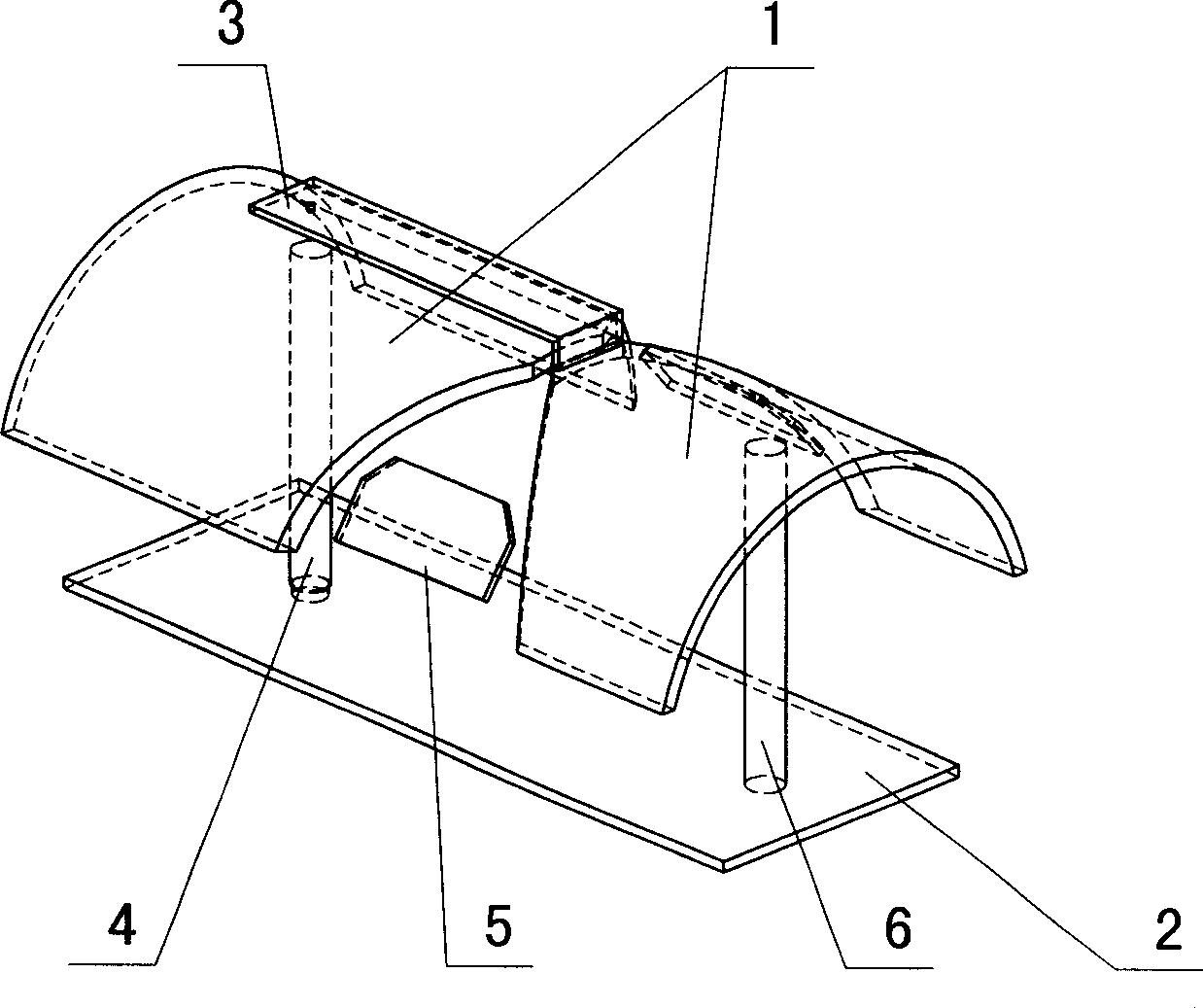 Broadband symmetrical dipole antenna