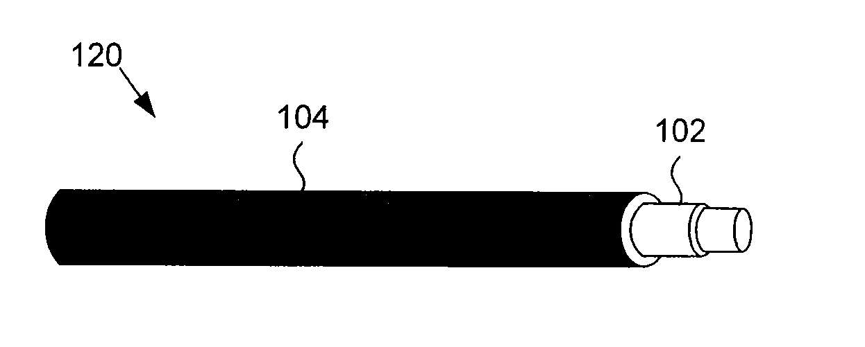 Dielectrics using substantially longitudinally oriented insulated conductive wires