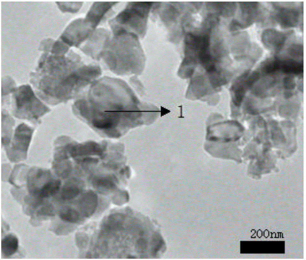 A kind of preparation method of hollow titanium dioxide microsphere