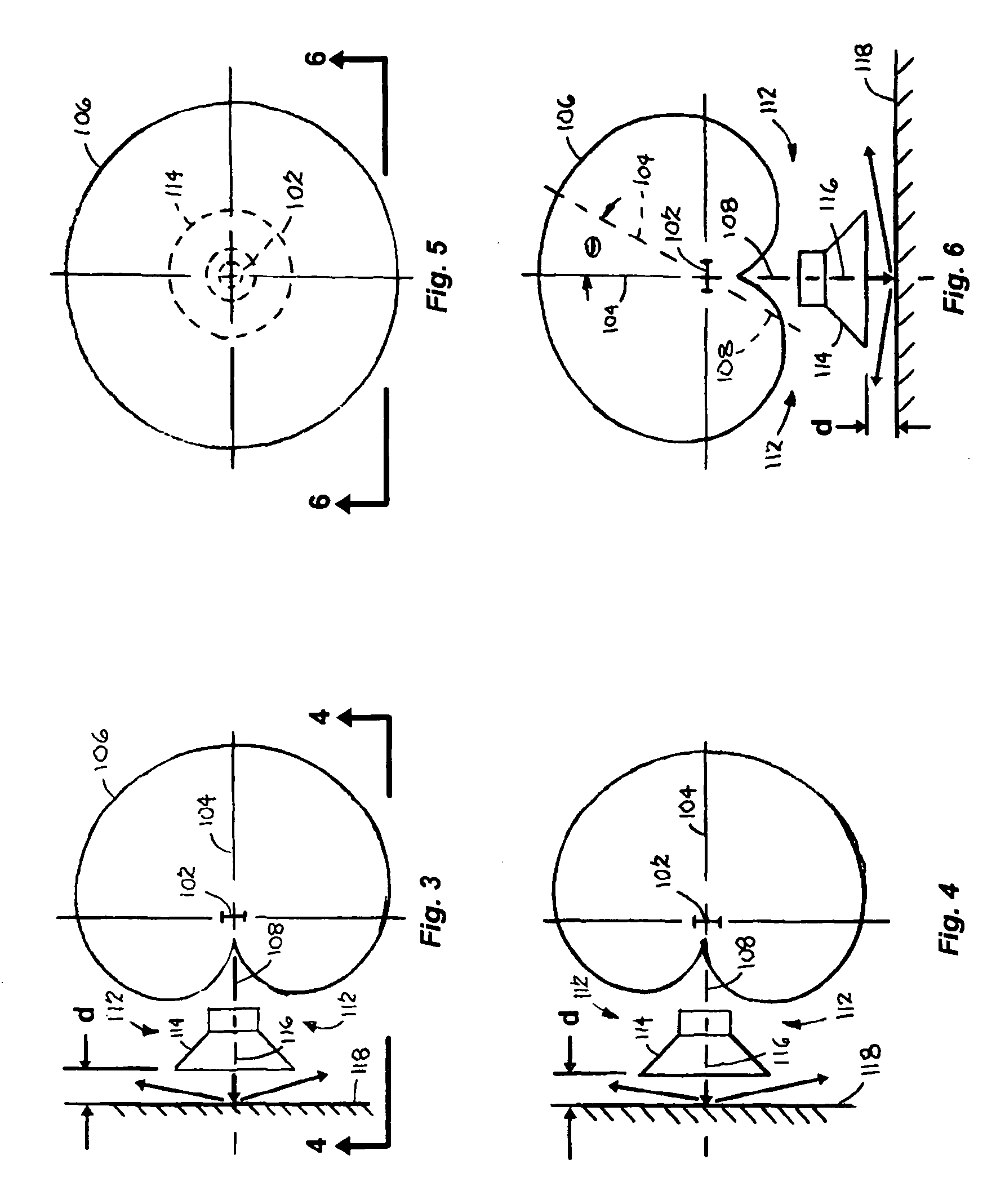 Speakerphone with downfiring speaker and directional microphones