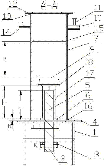 Rice vacuum permeation genetic transformation device