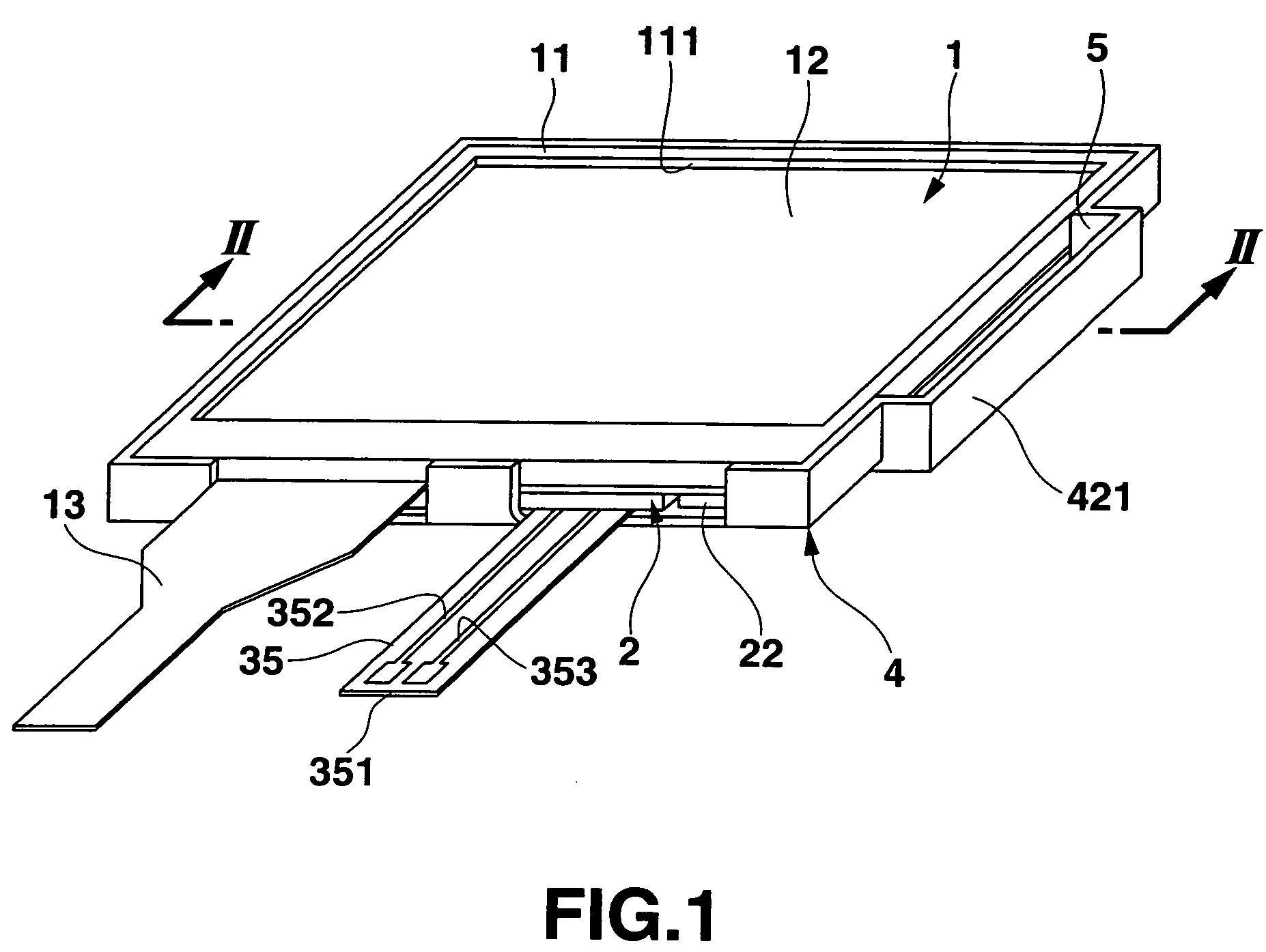 Flat panel display module having speaker function