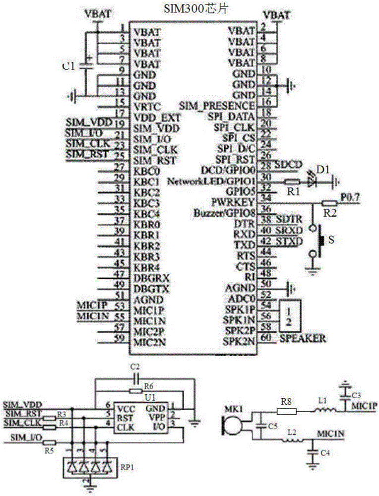 Embedded wireless network monitoring terminal