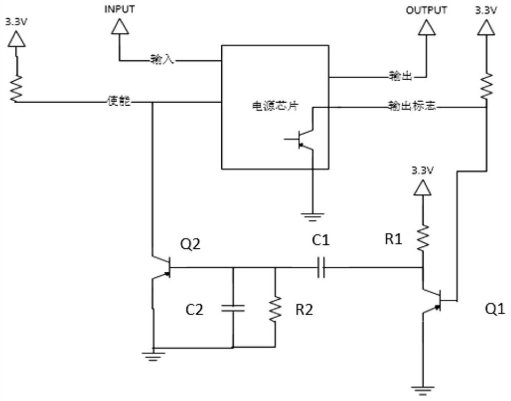 Power supply chip self-starting device, method and system