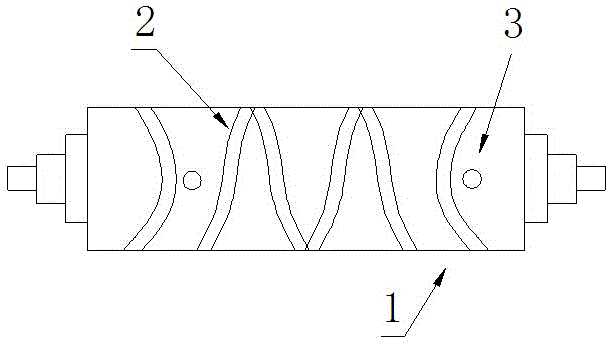 Yarn guide cam of high-speed winding machine