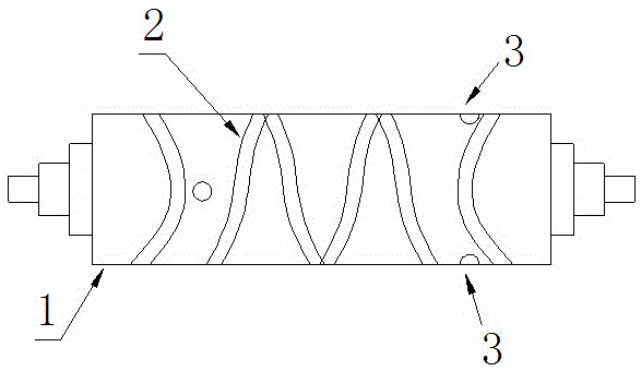 Yarn guide cam of high-speed winding machine