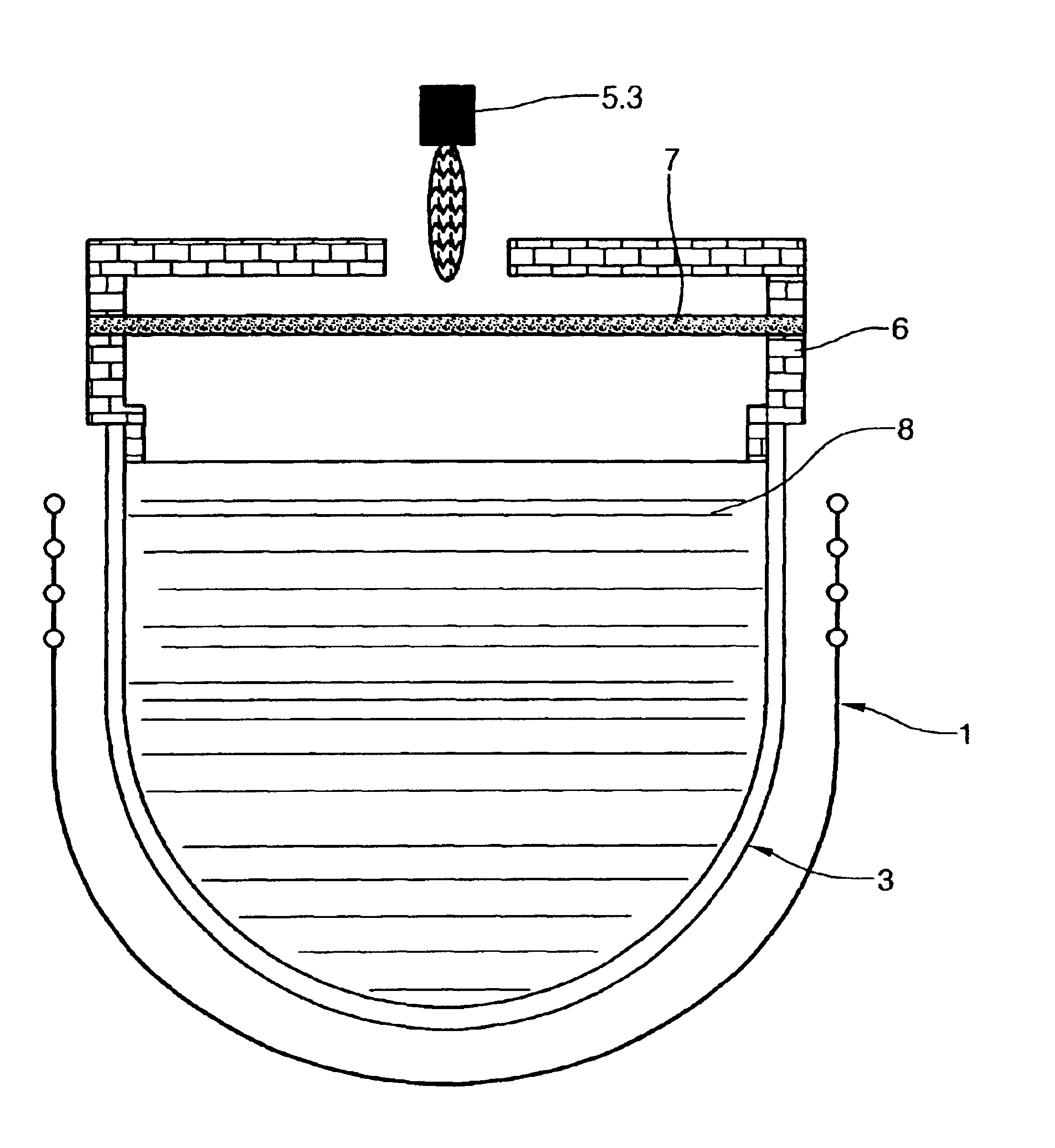 Method for melting or refining glasses or glass ceramics