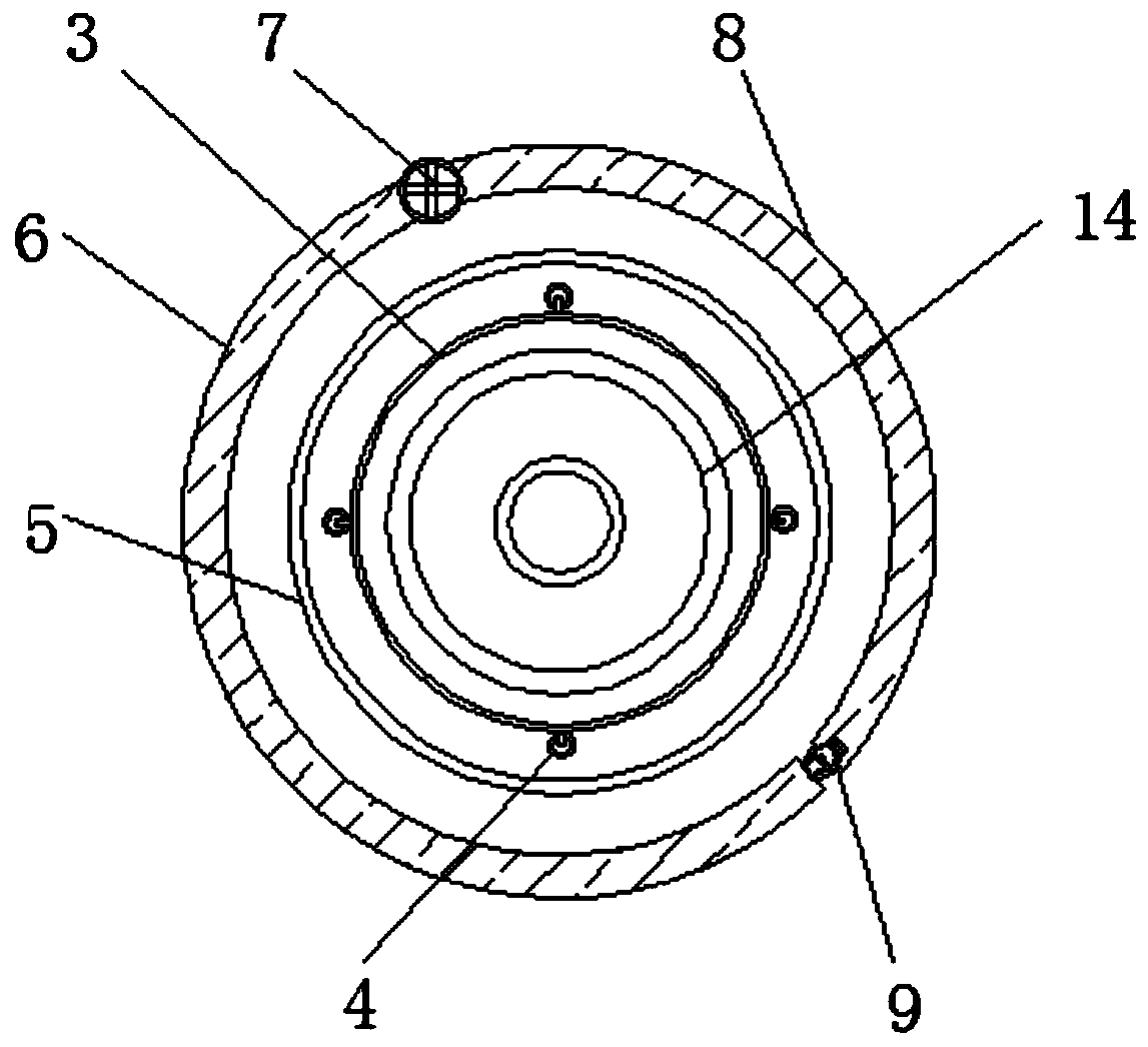 Spun yarn winding device for textile machine