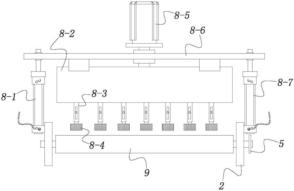 Plate surface grinding equipment