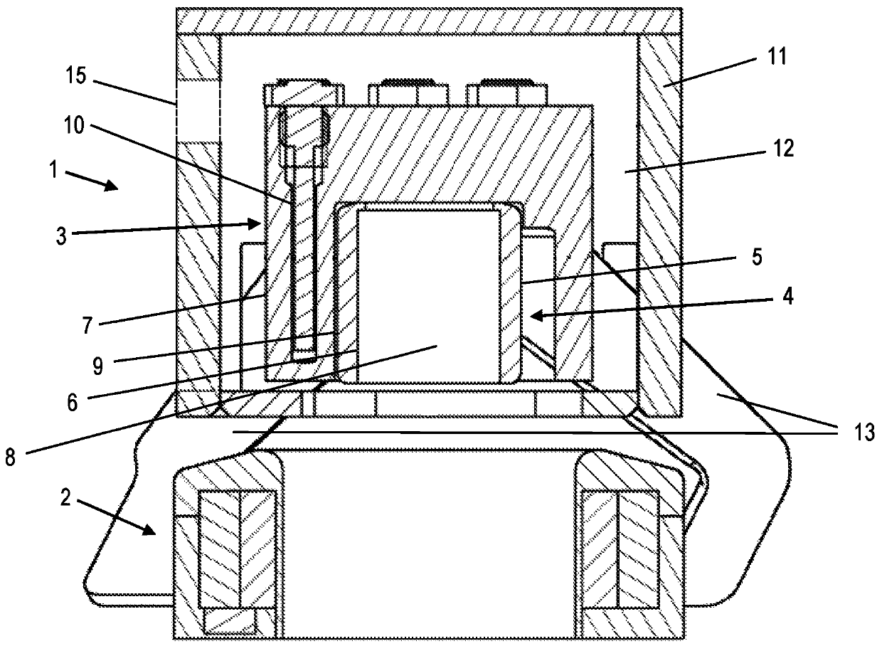 Heating device for mixer heads