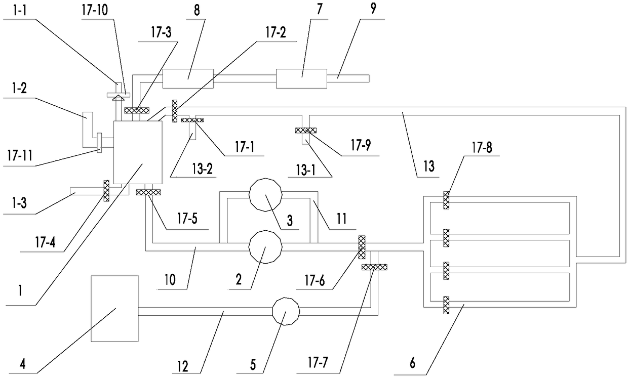 Refrigerator refrigeration pipe automatic cleaning device and method