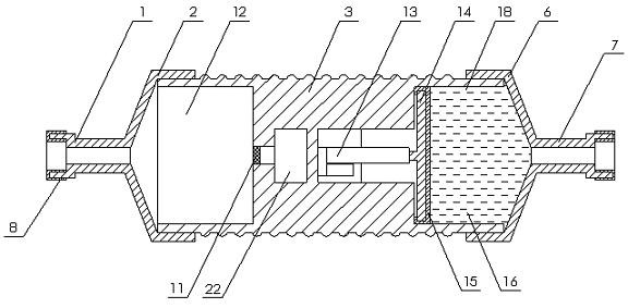 A pick-and-place device for superabsorbent resin inside a disposable water seepage and dehumidification nail