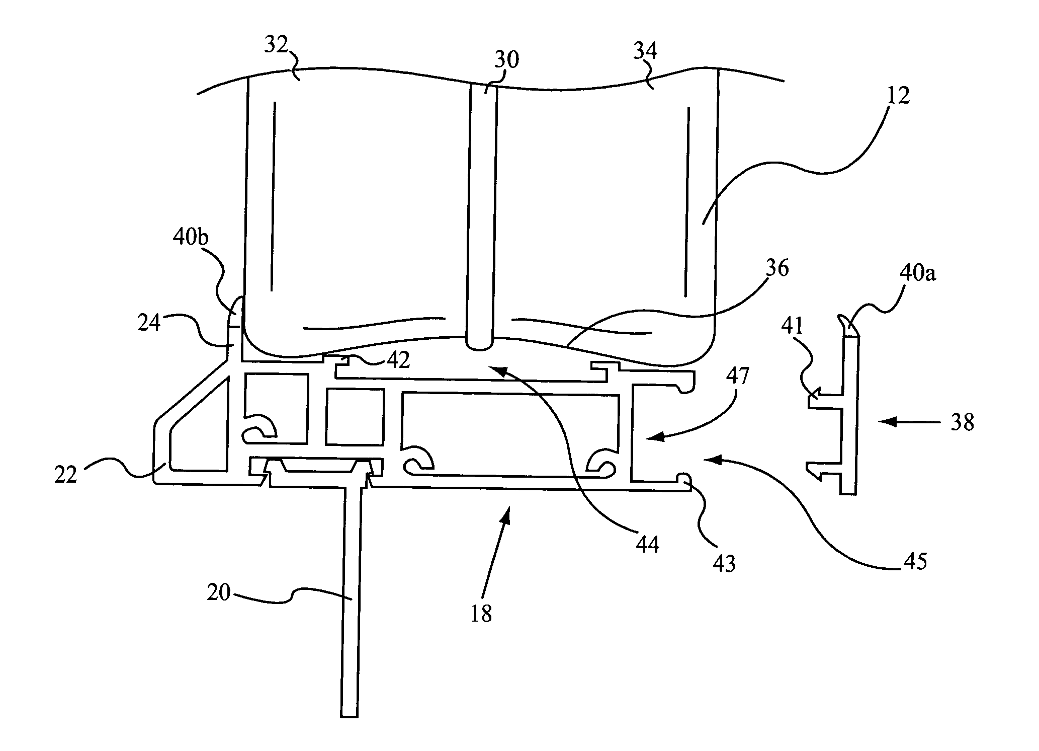 Glass block panel system and fabrication method of same