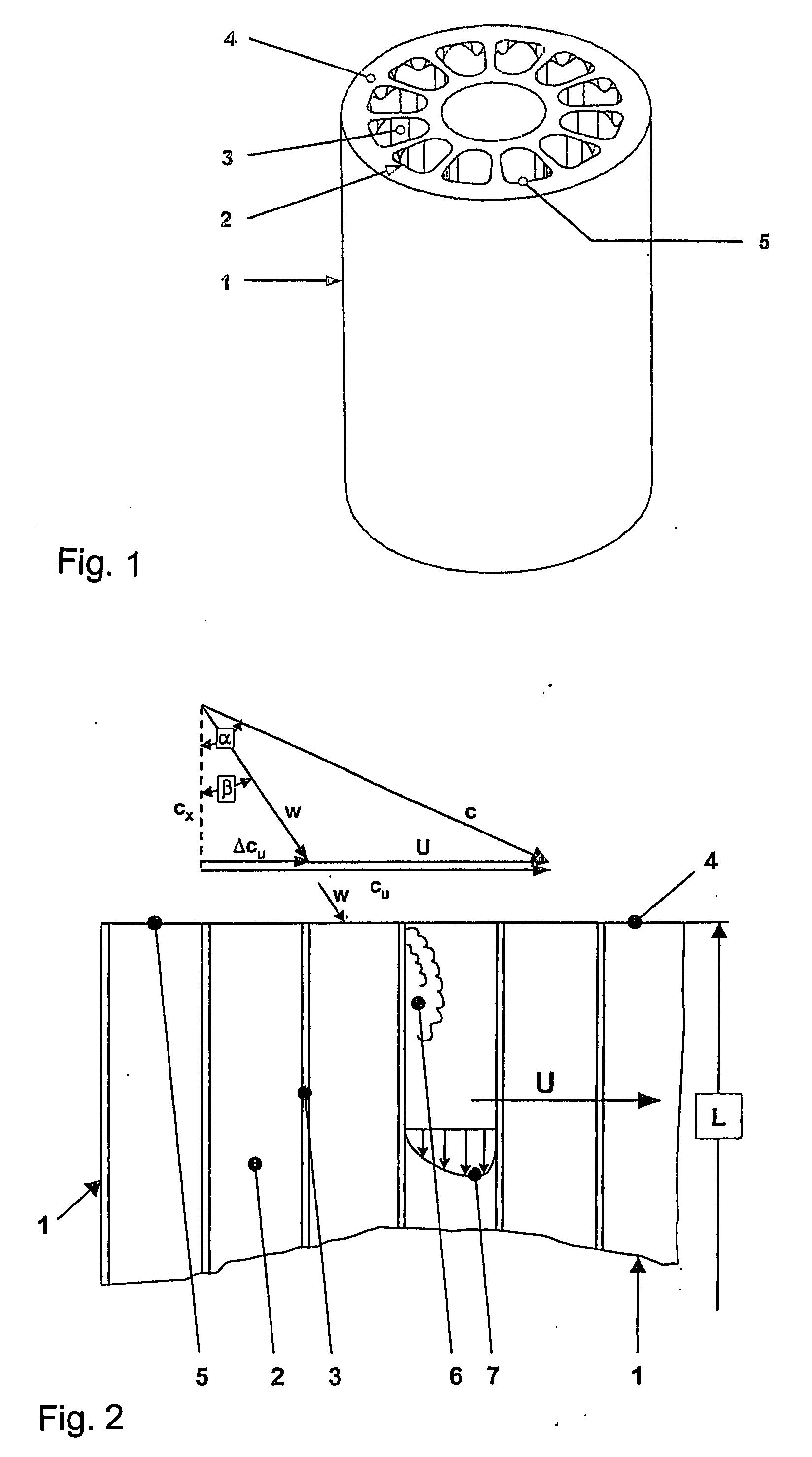 Channel form for a rotating pressure exchanger