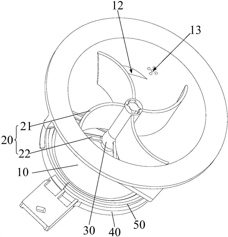 Material cleaning device and cooking appliance