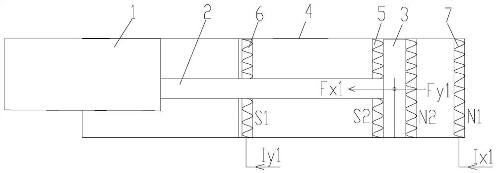 Screw compressor automatic loading and unloading device and its control method, screw compressor