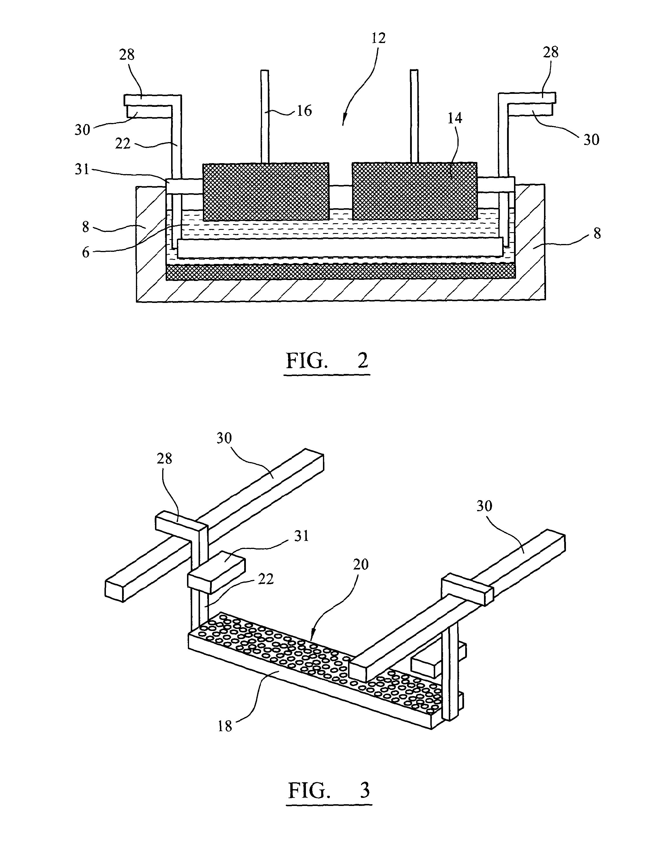 Electrolysis method and apparatus