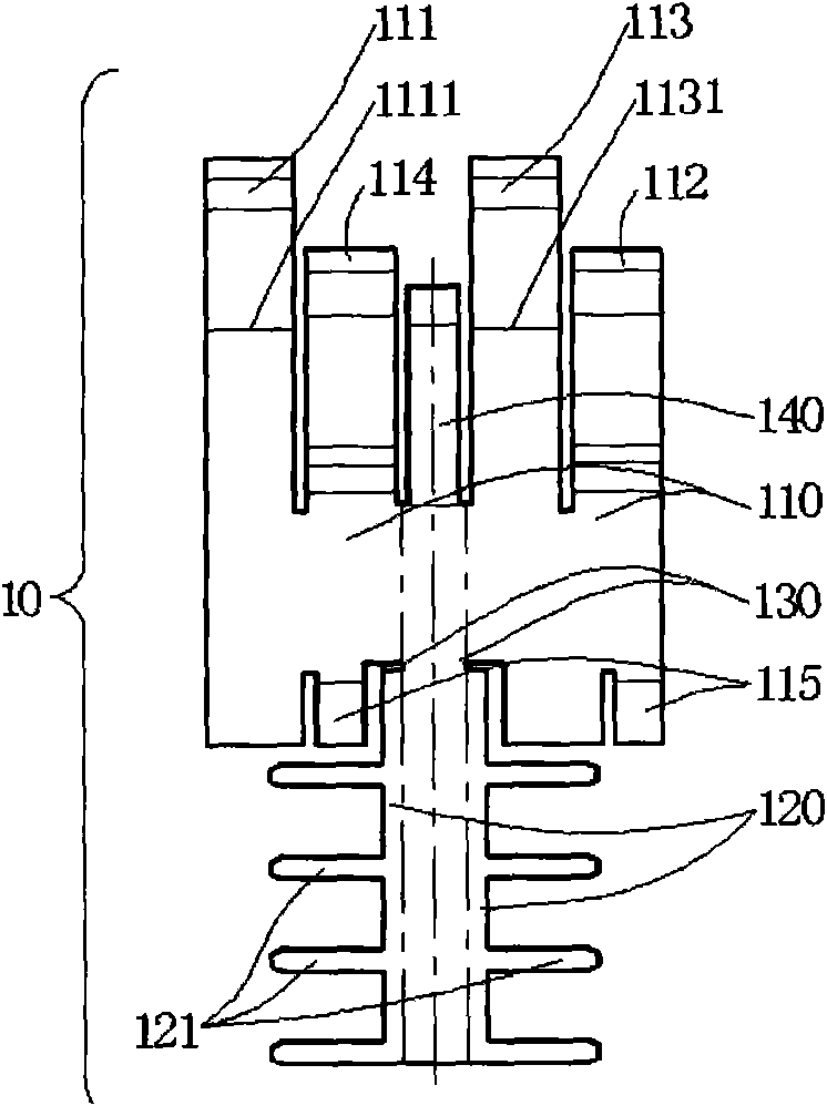 Multi-contact high current elastic contact element terminal