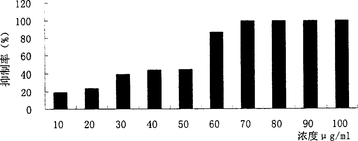 Use of 23-hydroxy betulic acid in preparing administrative and/or preventive drugs for inhibiting blood vessel formation