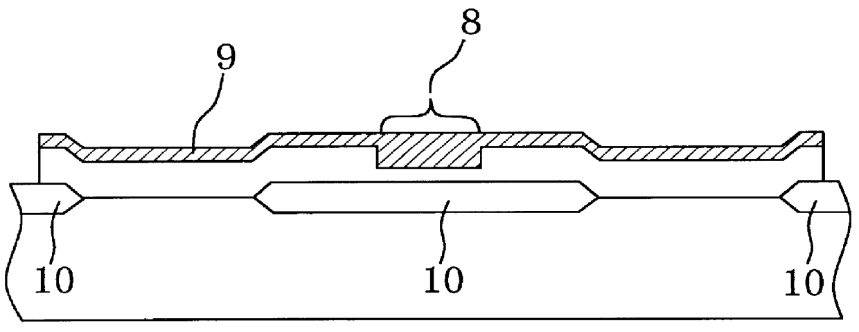 Planar channel-type MOS transistor