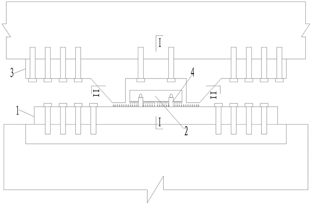 A shock absorbing device for self-locking connection system of continuous girder bridge