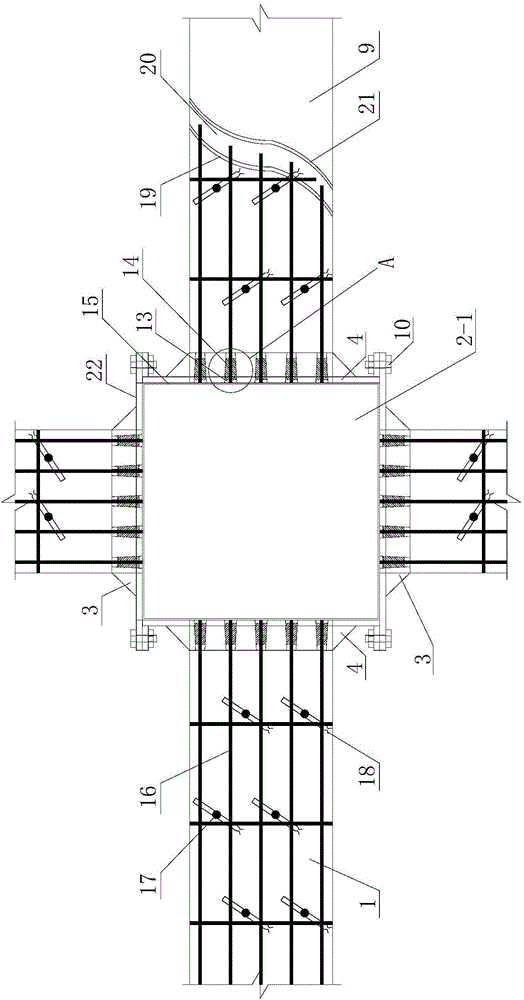 Building progressive collapse resisting reinforcing system and method with HPFL and steel plates combined